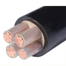 Tipos de cabos de energia submarinos blindados de cobre subterrâneos elétricos 4 núcleos de 25mm